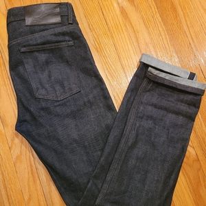 Naked and Famous Step Up Selvedge Weird Guy size 32